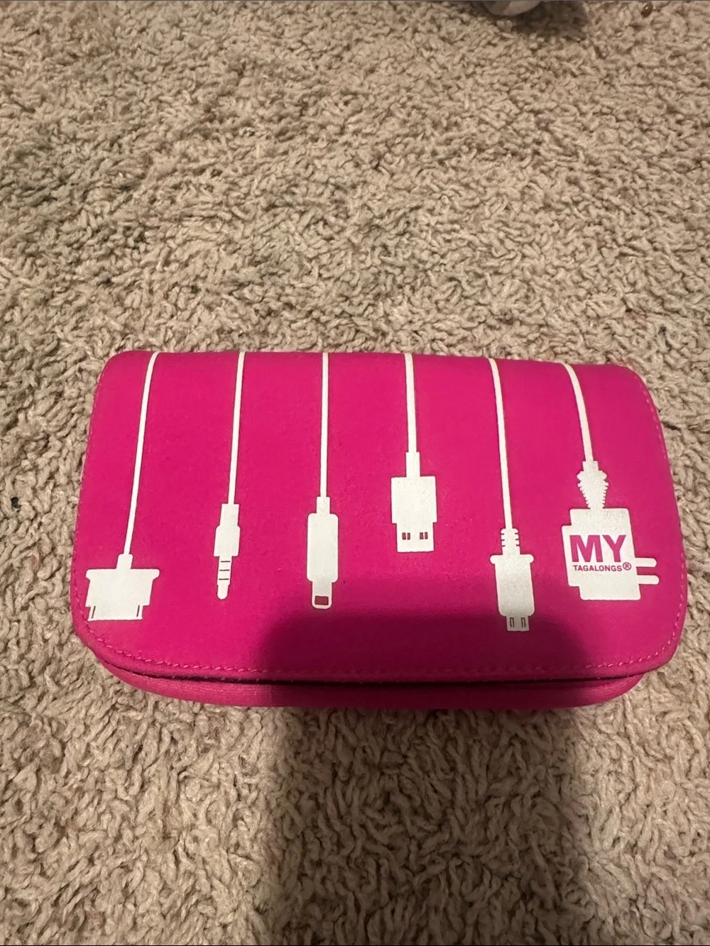 Pink Tech Accessory Case